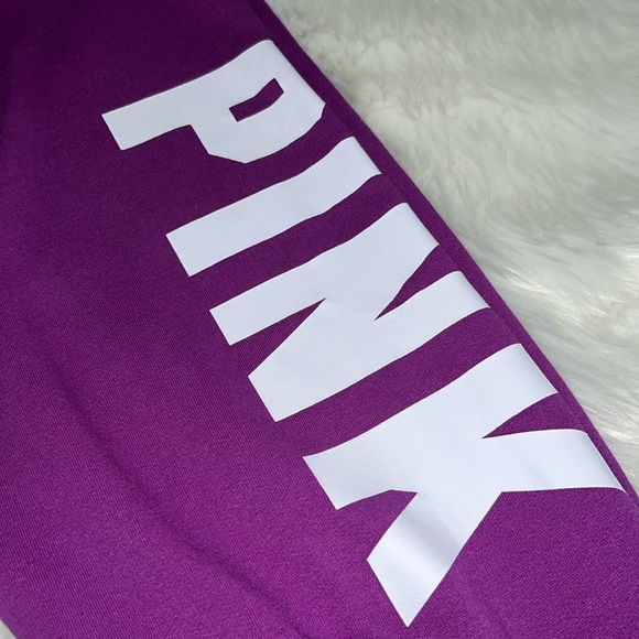 PINK EDL Everyday Lounge Campus pant purple 💜 SMALL - Picture 3 of 14
